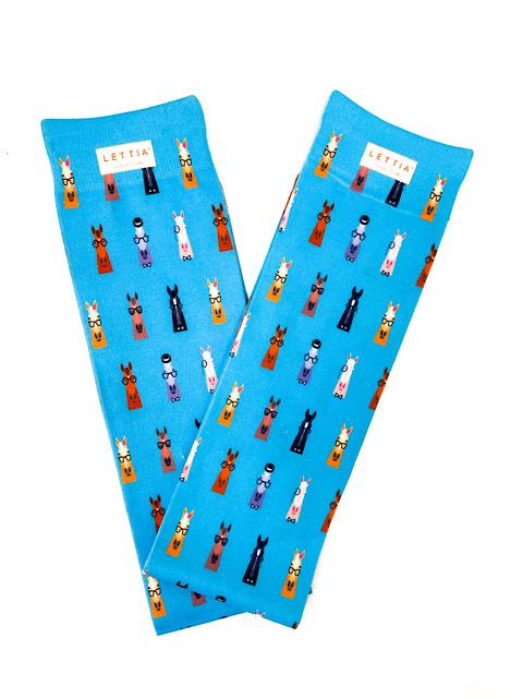 LETTIA HIP HORSES BOOT SOCKS