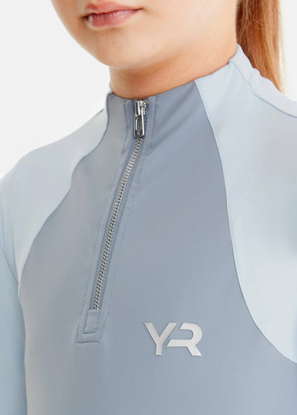 YR BLUE COLOUR BLOCK BASE LAYER