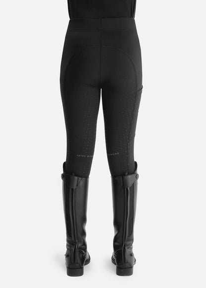 YR Black Full Seat Leggings