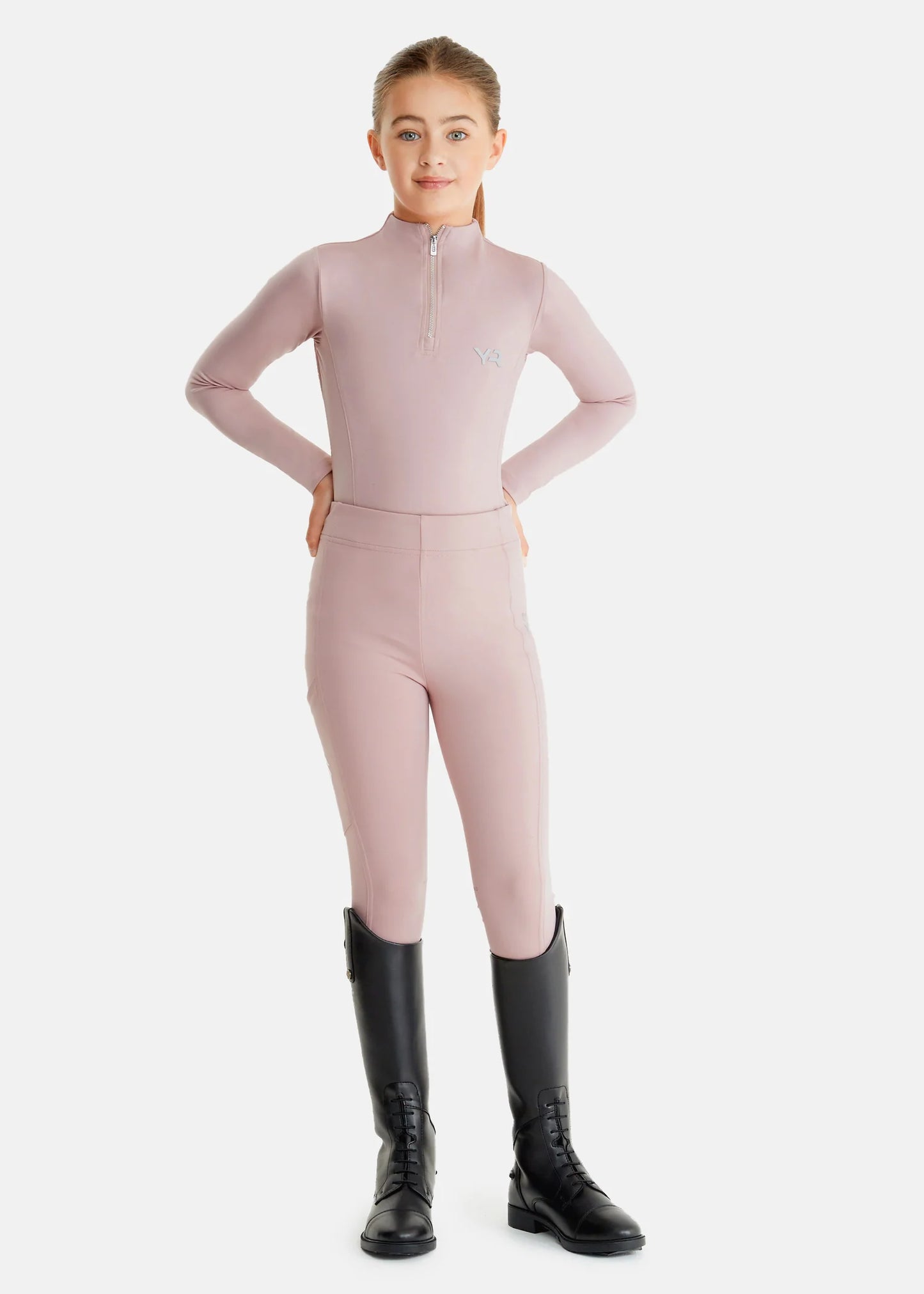 YR Pink Full Seat Leggings