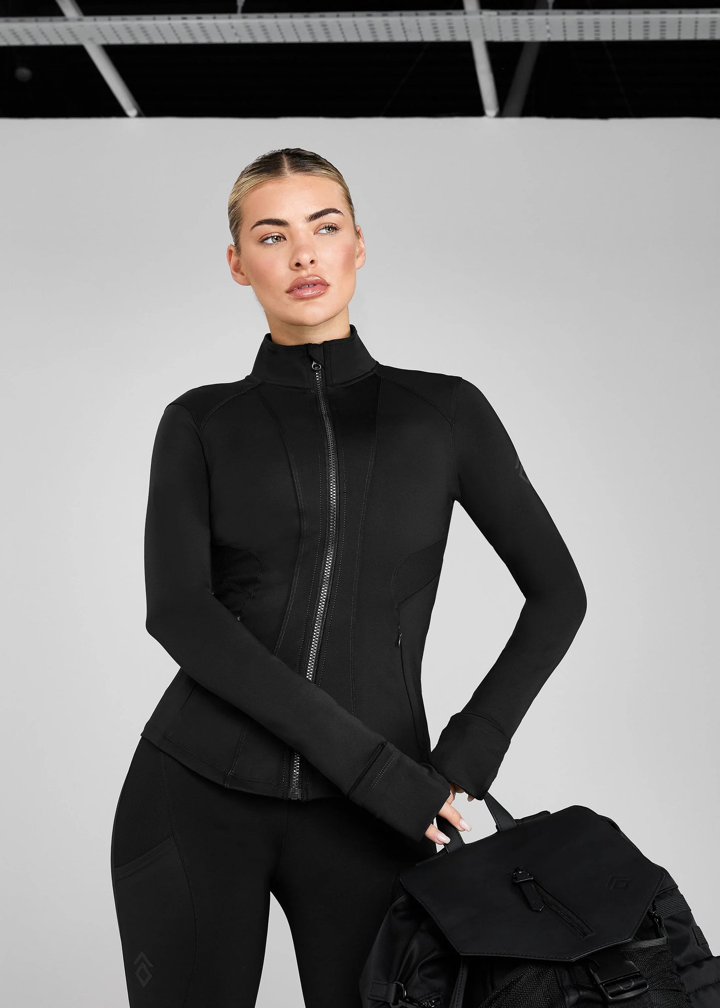 Black Core Fitted Jacket