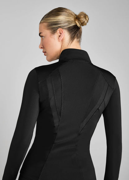 Black Core Fitted Jacket