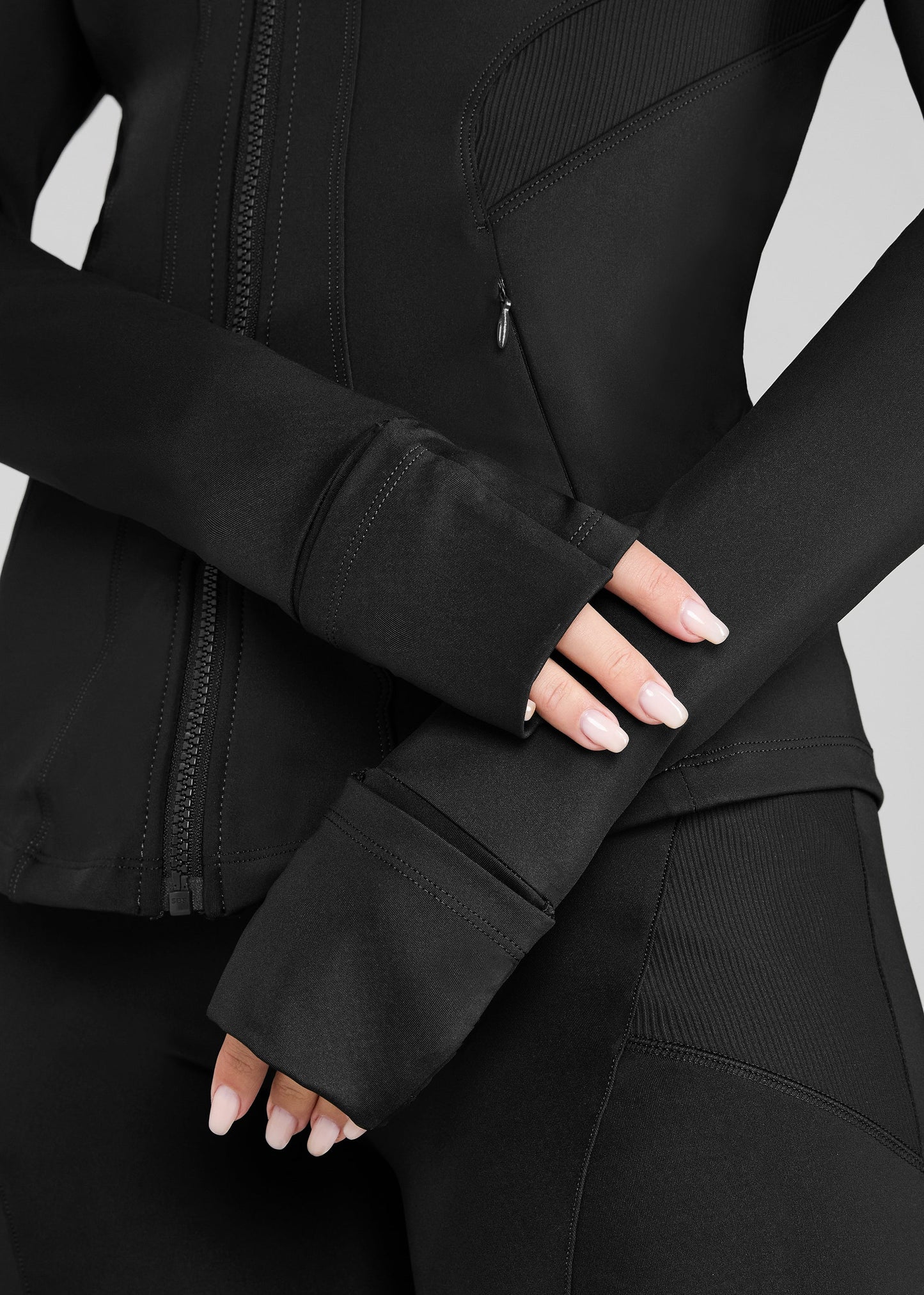 Black Core Fitted Jacket