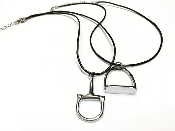 Horse Stirrup Snaffle Necklace