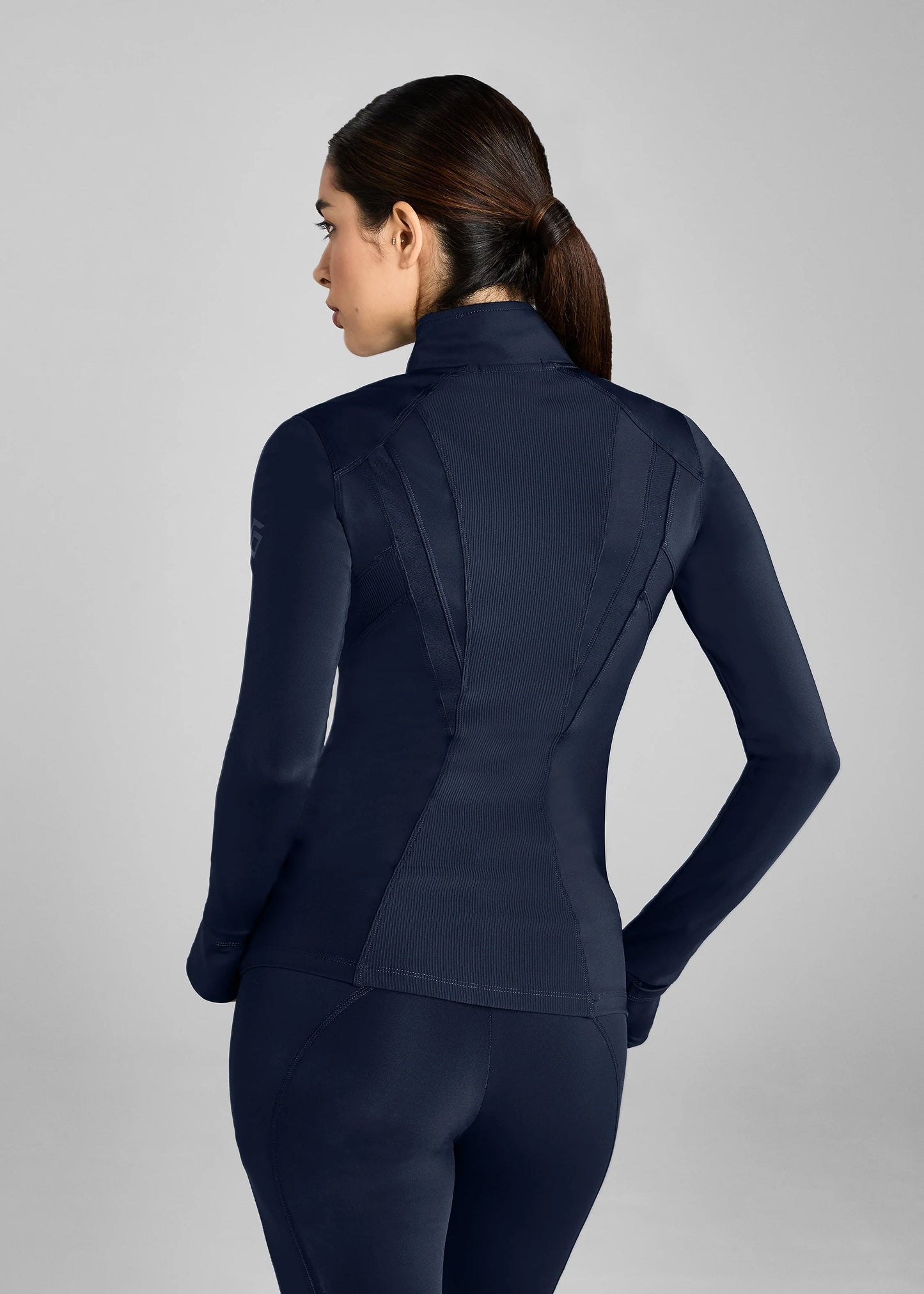 Navy Core Fitted Jacket