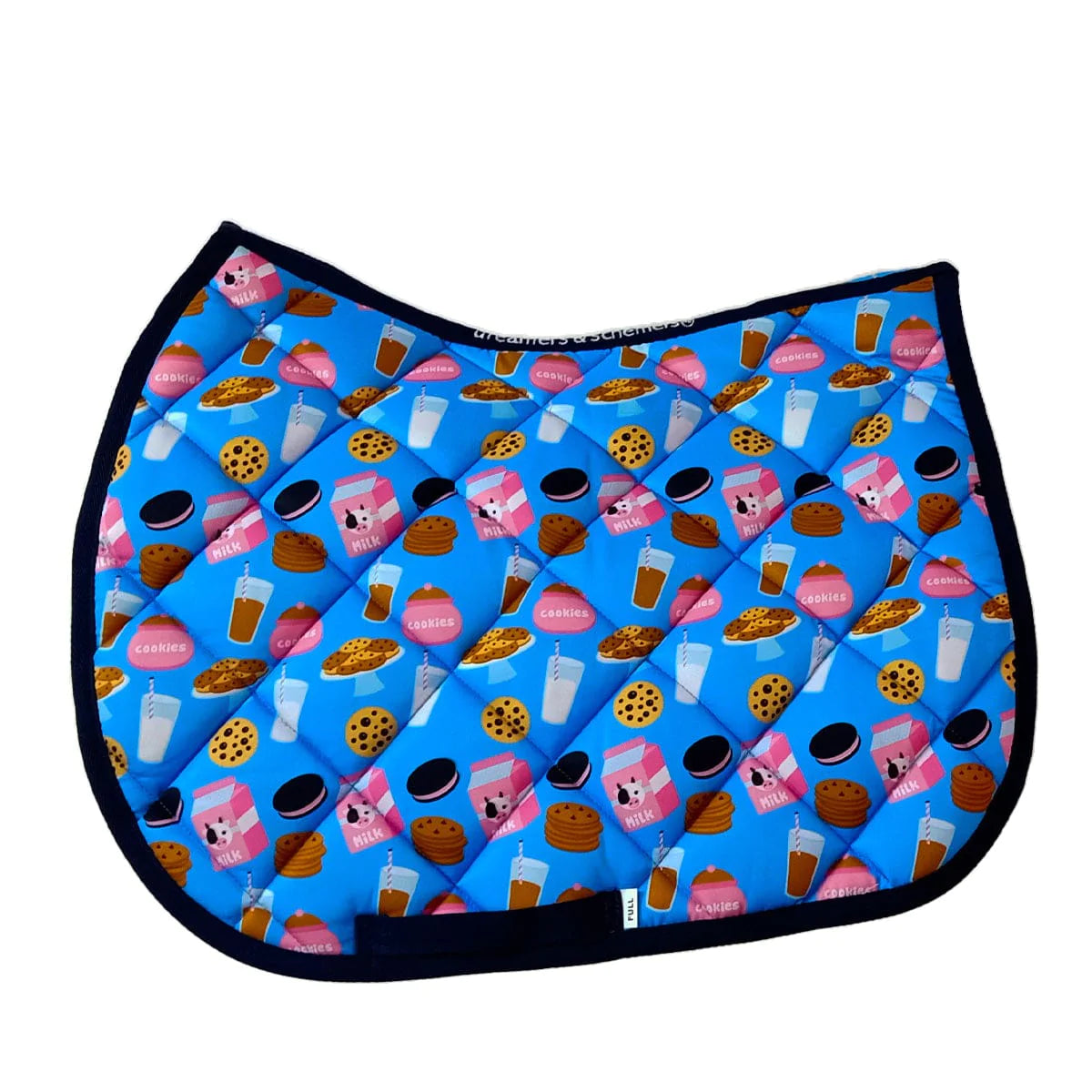 Milk and Cookies Saddle Pad