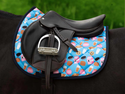 Milk and Cookies Saddle Pad