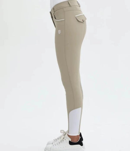 Beige Full Grip Breeches