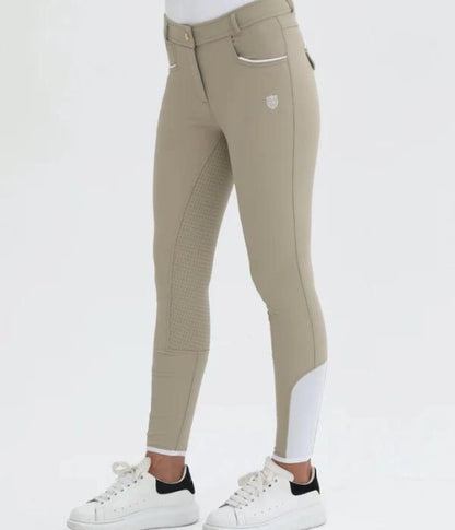 Beige Full Grip Breeches