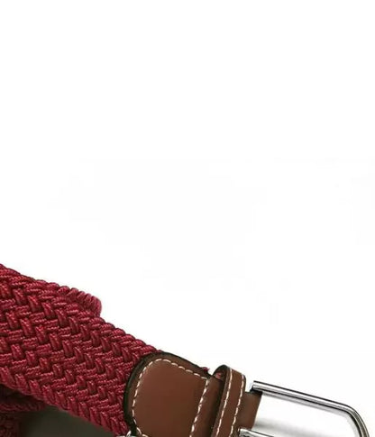 Burgundy Elastic Belt