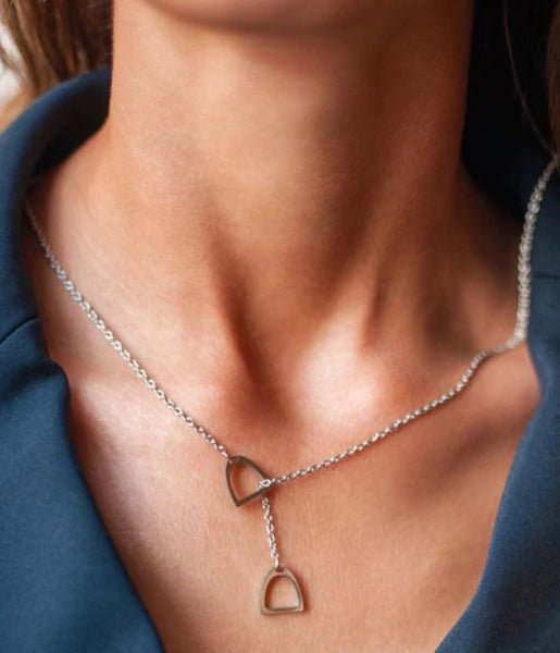 Double Stirrup Necklace