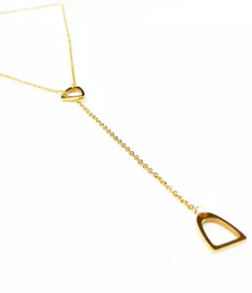 Double Stirrup Necklace