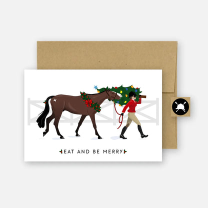 Eat & Be Merry Holiday Card