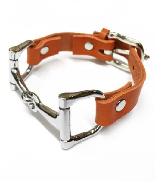 Horse Bit Bracelet Leather