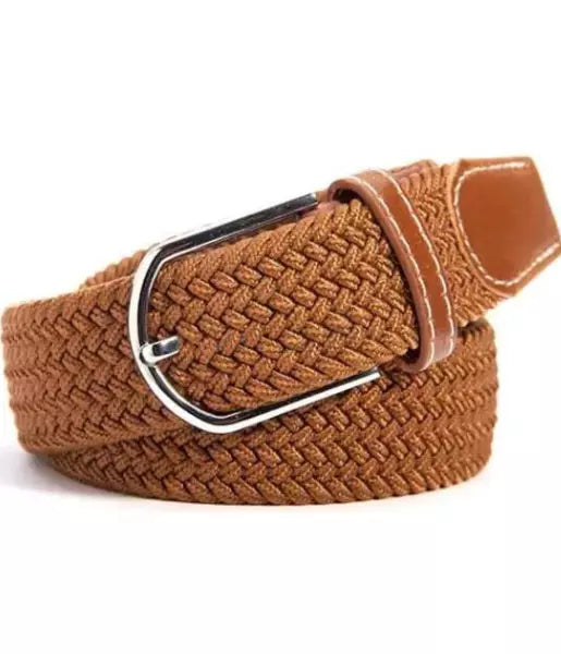 Light Brown Elastic Belt