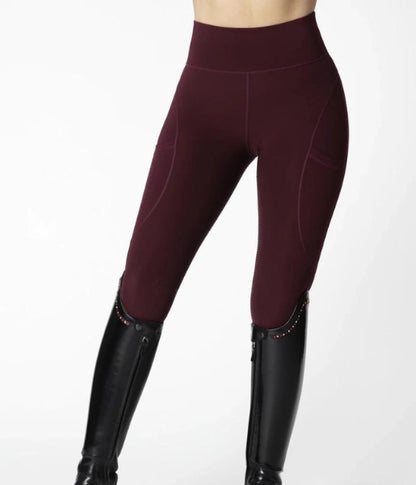 Lift Riding Leggings Wine