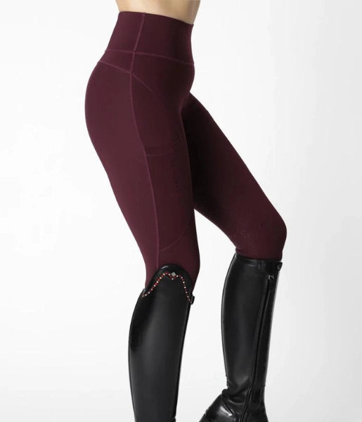 Lift Riding Leggings Wine