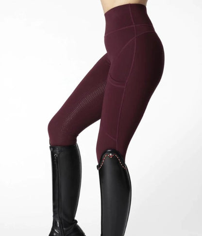 Lift Riding Leggings Wine