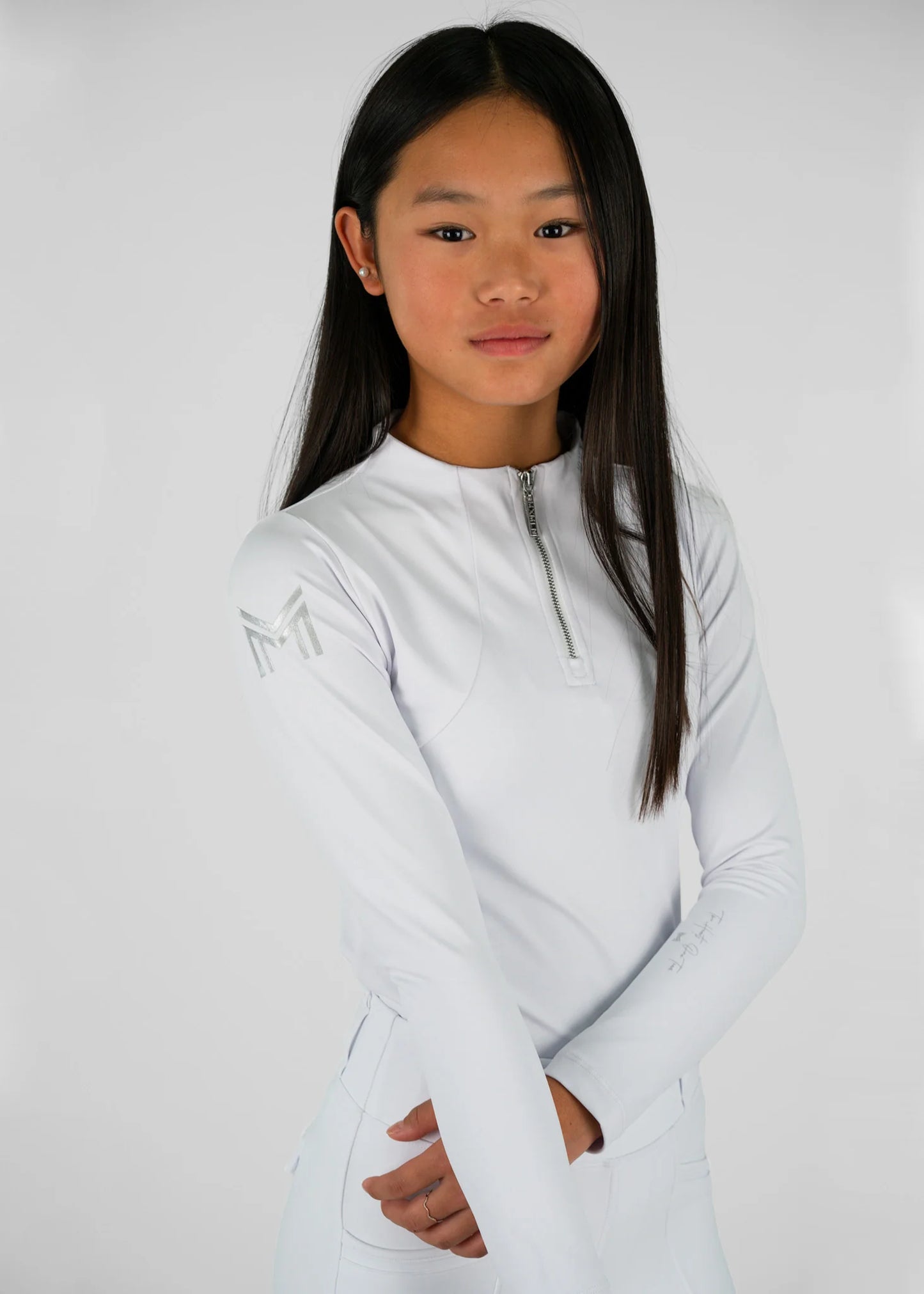 YR Long Sleeve Base Layer (White)