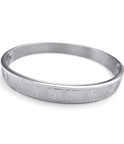 Roman Numeral Cuff Bracelet