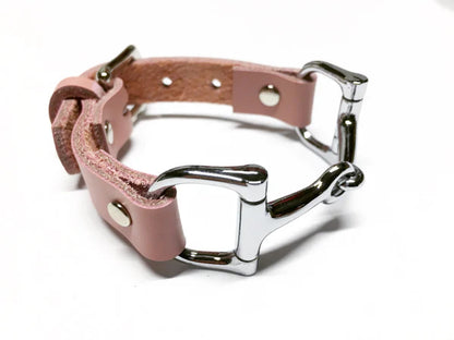 Horse Bit Bracelet Leather