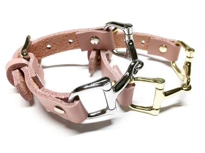 Horse Bit Bracelet Leather