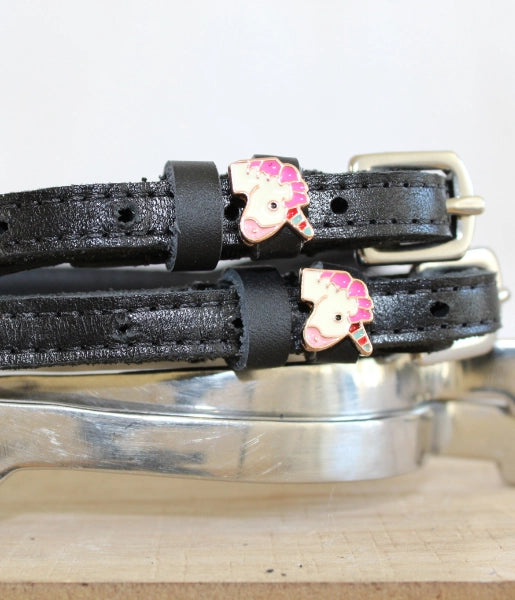 Unicorn Emoji Spur Straps